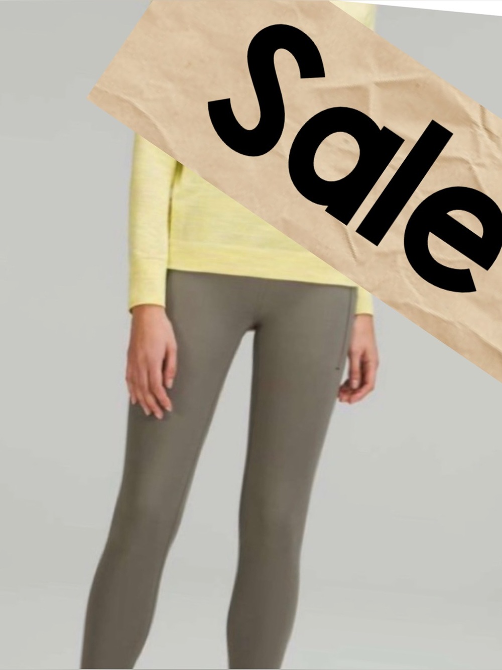 New with Tags Lululemon Power Thru HR Tight 25”. Size 14